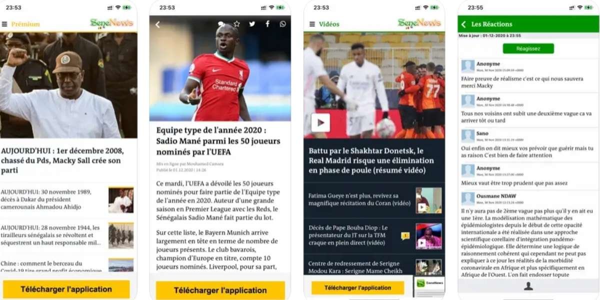 actualités senenews